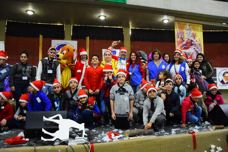 Saint Vincent de paul celebrating Christmas at Jesus & Mary school